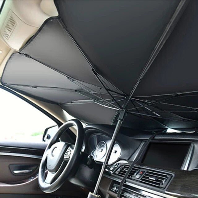 SunCar Pro: Parasol Plegable para Auto