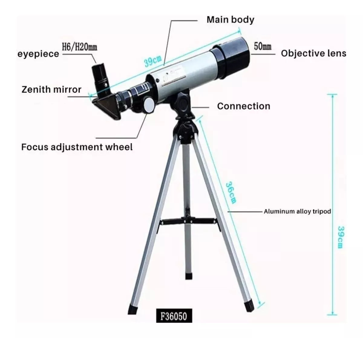 Telescopio Astronómico Monocular