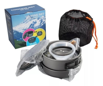 Set Ollas Para Camping