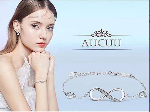 Pulsera de Plata 925 Símbolo Amor Infinito