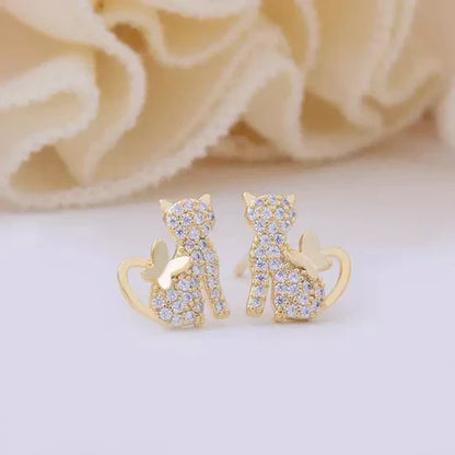 Hermosos Aretes De Gato