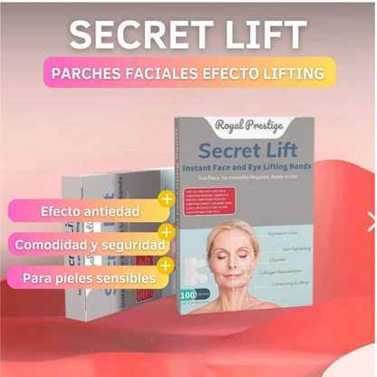 Parches Secret Lift 100u