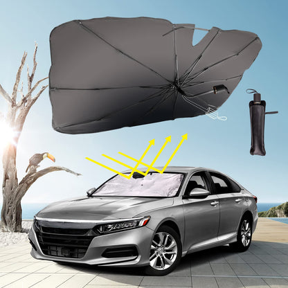 SunCar Pro: Parasol Plegable para Auto