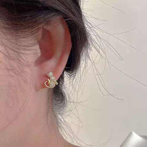 Hermosos Aretes De Gato